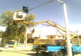 بهسازی چراغهای راهنمایی چشمک زن سطح شهر از لامپی به LED