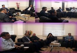 دیدار نوروزی شهردار و اعضای شورای شهر با فرماندار ویژه لارستان